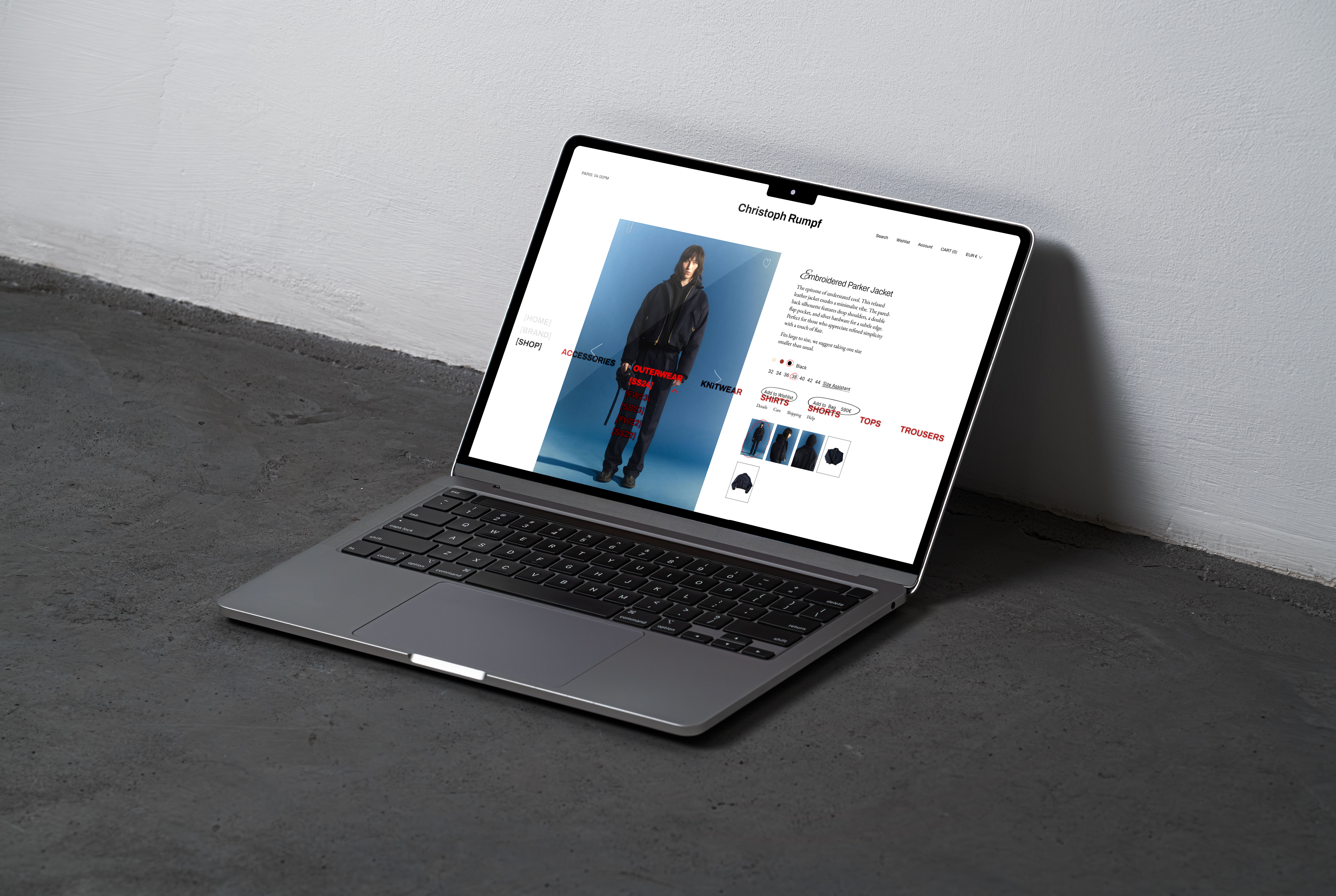 Shop Mockup Laptop